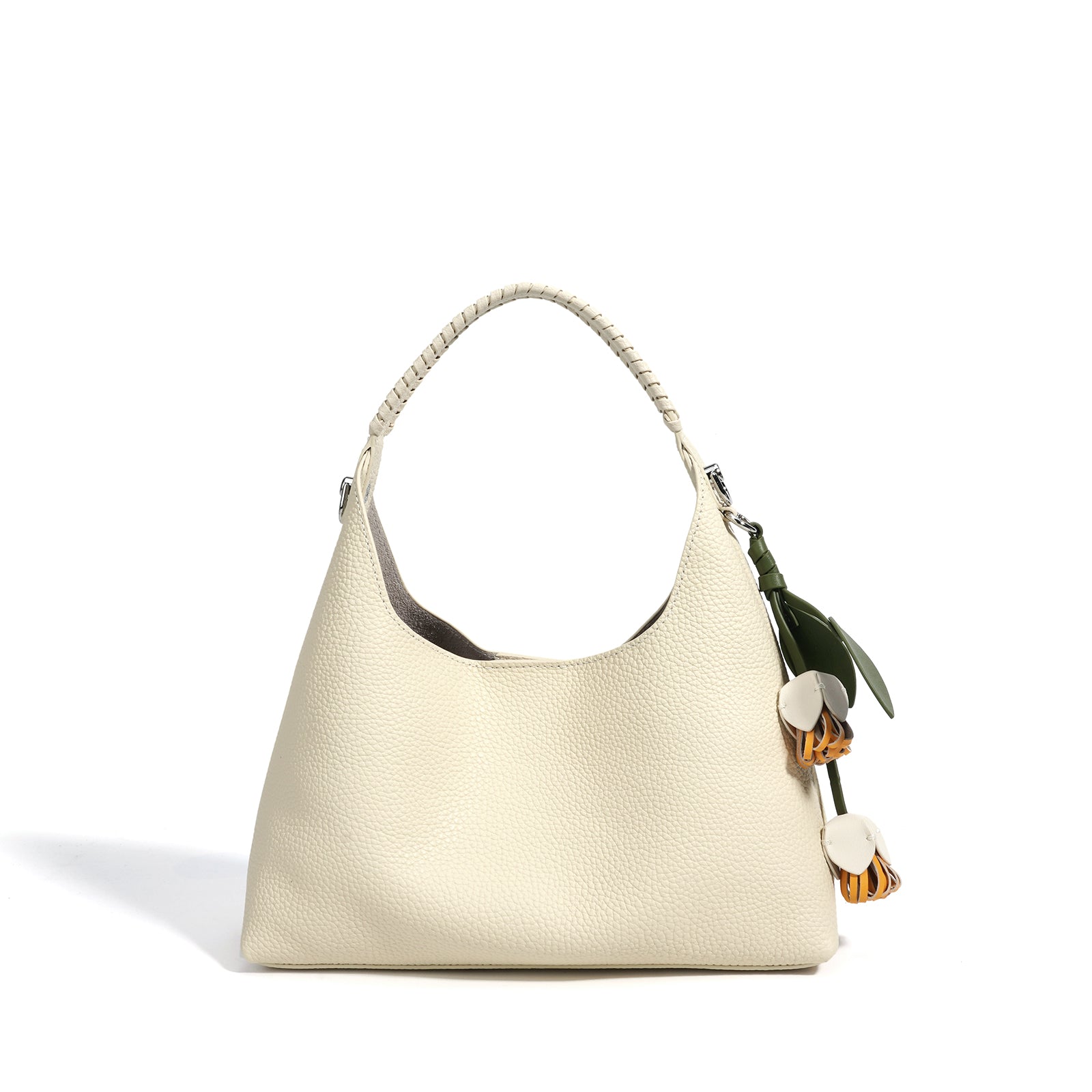 LELALIA Minimalist Soft Leather Daily Underarm Shoulder Purse